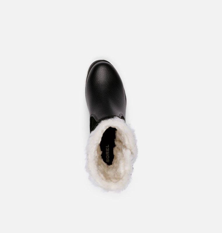 Sorel Barn Vinterkängor Svarta - Big Emelie™ Fold-Over - IAR-753809
